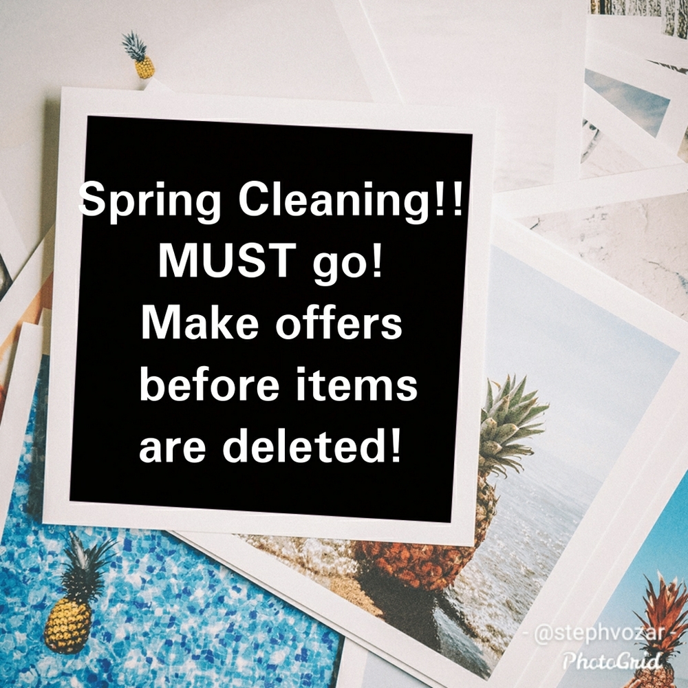 Spring Cleaning!!!